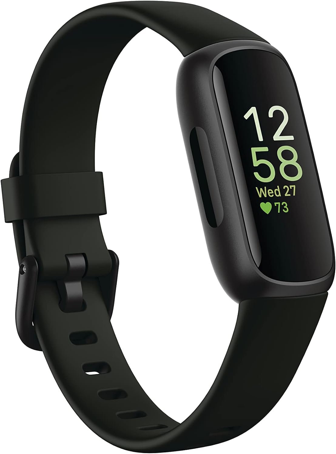 Fitbit Inspire 3, fitness tracker, activity tracking, sleep tracking, heart rate monitoring, stress management, long battery life, limited display, basic workouts, limited smart features, water resistant, Fitbit Premium.