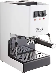 Gaggia RI9380/48 Classic Evo Pro Espresso Machine, Polar White, Small