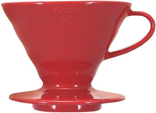 Hario V60 Ceramic Coffee Dripper Pour Over Cone Coffee Maker Size 02