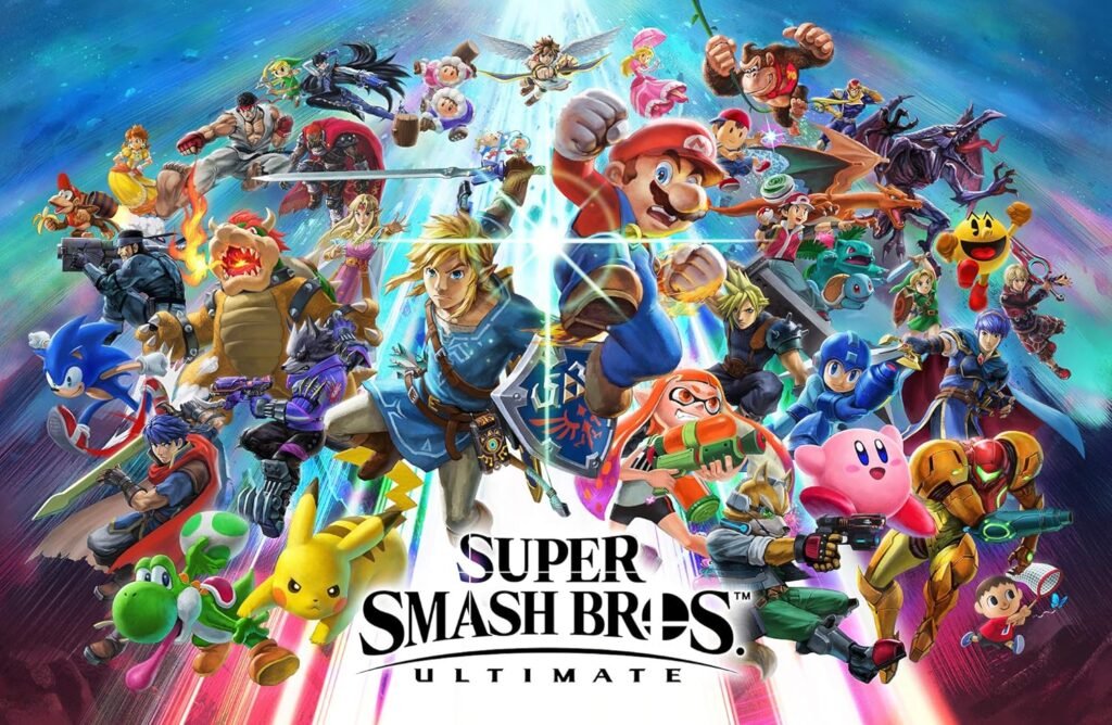 Nintendo Switch™ - OLED Model Super Smash Bros.™ Ultimate Bundle (Full Game Download + 3 Mo. Nintendo Switch Online Membership Included)