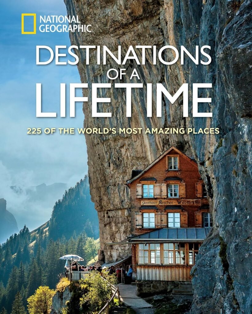 Destinations of a Lifetime: 225 of the World's Most Amazing Places Hardcover – Illustrated, October 27, 2015
by National Geographic (Author)
